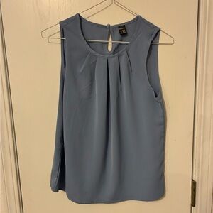 Women's Blue Sleeveless Top